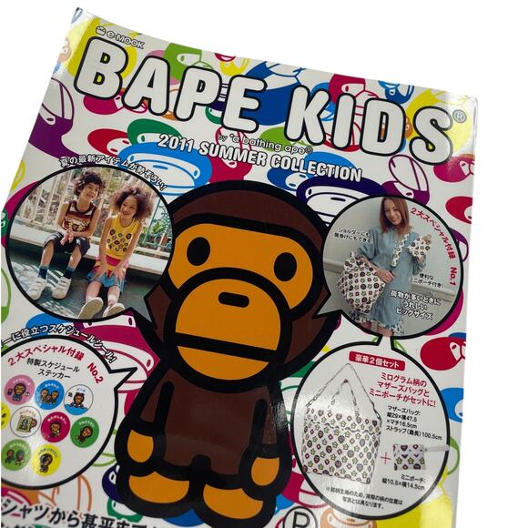 BAPE KIDS 2011 Summer Collection E-MOOK Catalog + 2 Items & Stickers - Picture 3 of 8